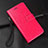Custodia Portafoglio In Pelle Cover con Supporto T03 per Oppo RX17 Pro Rosa Caldo
