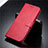 Custodia Portafoglio In Pelle Cover con Supporto T03 per Samsung Galaxy A80 Rosso