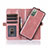 Custodia Portafoglio In Pelle Cover con Supporto T03 per Samsung Galaxy Note 20 5G