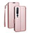 Custodia Portafoglio In Pelle Cover con Supporto T03 per Xiaomi Mi 10 Oro Rosa