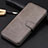 Custodia Portafoglio In Pelle Cover con Supporto T03 per Xiaomi Mi 9T Grigio