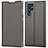 Custodia Portafoglio In Pelle Cover con Supporto T03D per Samsung Galaxy S21 Ultra 5G