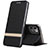 Custodia Portafoglio In Pelle Cover con Supporto T04 per Apple iPhone 11 Pro Max Nero