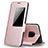 Custodia Portafoglio In Pelle Cover con Supporto T04 per Huawei Mate 20 Pro Oro Rosa