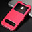 Custodia Portafoglio In Pelle Cover con Supporto T04 per Huawei Nova 5T Rosso