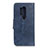 Custodia Portafoglio In Pelle Cover con Supporto T04 per OnePlus 8 Pro Blu