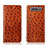 Custodia Portafoglio In Pelle Cover con Supporto T04 per Samsung Galaxy A80 Arancione