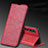 Custodia Portafoglio In Pelle Cover con Supporto T04 per Xiaomi Mi Note 10 Pro Rosso
