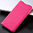 Custodia Portafoglio In Pelle Cover con Supporto T05 per Huawei Honor 20 Lite Rosa Caldo