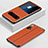 Custodia Portafoglio In Pelle Cover con Supporto T05 per Huawei Honor 20 Pro Arancione