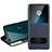 Custodia Portafoglio In Pelle Cover con Supporto T05 per Huawei Honor V30 Pro 5G Blu