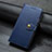 Custodia Portafoglio In Pelle Cover con Supporto T05 per Huawei Nova 7 SE 5G Blu