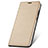Custodia Portafoglio In Pelle Cover con Supporto T05 per Huawei P30 Lite New Edition Oro