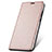 Custodia Portafoglio In Pelle Cover con Supporto T05 per Huawei P30 Lite New Edition Oro Rosa