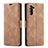 Custodia Portafoglio In Pelle Cover con Supporto T05 per Samsung Galaxy Note 10