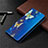 Custodia Portafoglio In Pelle Cover con Supporto T05 per Xiaomi Mi 10T Lite 5G Blu