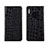 Custodia Portafoglio In Pelle Cover con Supporto T06 per Huawei Mate 30 Pro Nero