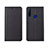 Custodia Portafoglio In Pelle Cover con Supporto T06 per Huawei P Smart+ Plus (2019) Nero