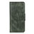 Custodia Portafoglio In Pelle Cover con Supporto T06 per OnePlus 8 Pro Verde