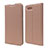 Custodia Portafoglio In Pelle Cover con Supporto T06 per Oppo RX17 Neo Oro Rosa