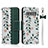 Custodia Portafoglio In Pelle Cover con Supporto T06 per Samsung Galaxy S10 5G Verde
