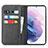 Custodia Portafoglio In Pelle Cover con Supporto T06D per Samsung Galaxy S22 Plus 5G