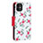 Custodia Portafoglio In Pelle Cover con Supporto T07 per Apple iPhone 11