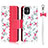 Custodia Portafoglio In Pelle Cover con Supporto T07 per Apple iPhone 11 Rosso