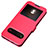 Custodia Portafoglio In Pelle Cover con Supporto T07 per Huawei Honor V20 Rosso