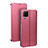 Custodia Portafoglio In Pelle Cover con Supporto T07 per Huawei Nova 6 SE Rosa