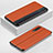 Custodia Portafoglio In Pelle Cover con Supporto T07 per Huawei P20 Pro Arancione