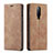 Custodia Portafoglio In Pelle Cover con Supporto T07 per OnePlus 8 Arancione