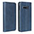 Custodia Portafoglio In Pelle Cover con Supporto T07 per Samsung Galaxy S10e Blu