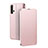 Custodia Portafoglio In Pelle Cover con Supporto T08 per Huawei Honor 20S Oro Rosa