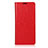 Custodia Portafoglio In Pelle Cover con Supporto T08 per OnePlus 8 Pro Rosso