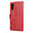 Custodia Portafoglio In Pelle Cover con Supporto T08 per Samsung Galaxy Note 10