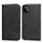 Custodia Portafoglio In Pelle Cover con Supporto T09 per Apple iPhone 11 Nero