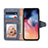 Custodia Portafoglio In Pelle Cover con Supporto T09 per Apple iPhone 11 Pro