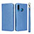 Custodia Portafoglio In Pelle Cover con Supporto T09 per Huawei Nova 4e Blu