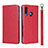Custodia Portafoglio In Pelle Cover con Supporto T09 per Huawei P30 Lite New Edition Rosso