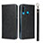 Custodia Portafoglio In Pelle Cover con Supporto T09 per Huawei P30 Lite XL Nero