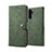 Custodia Portafoglio In Pelle Cover con Supporto T09 per Huawei P30 Pro Verde