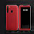 Custodia Portafoglio In Pelle Cover con Supporto T09 per Xiaomi Redmi Note 8 Rosso