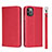 Custodia Portafoglio In Pelle Cover con Supporto T10 per Apple iPhone 11 Pro Max Rosso