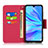 Custodia Portafoglio In Pelle Cover con Supporto T10 per Huawei P30 Lite New Edition