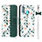 Custodia Portafoglio In Pelle Cover con Supporto T10 per Huawei P30 Lite New Edition Verde