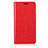 Custodia Portafoglio In Pelle Cover con Supporto T10 per Huawei P40 Rosso