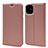 Custodia Portafoglio In Pelle Cover con Supporto T11 per Apple iPhone 11 Oro Rosa