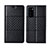 Custodia Portafoglio In Pelle Cover con Supporto T11 per Huawei Honor V30 5G Nero