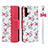 Custodia Portafoglio In Pelle Cover con Supporto T11 per Huawei Nova 5 Rosso